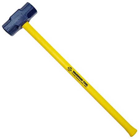 Warwood Tool 10 lb Double Face Sledge, 34 Fiberglass Handle 13475